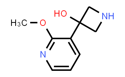 CAS No. 1609671-95-5, 3-(2-Methoxypyridin-3-yl)azetidin-3-ol
