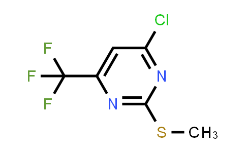 CAS No. 16097-63-5, 4-Chloro-2-(methylsulfanyl)-6-(trifluoromethyl)pyrimidine