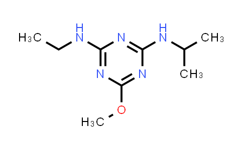 CAS No. 1610-17-9, N2-Ethyl-N4-isopropyl-6-methoxy-1,3,5-triazine-2,4-diamine