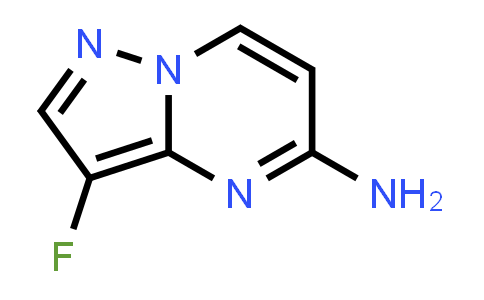 CAS No. 1610021-30-1, 3-Fluoropyrazolo[1,5-a]pyrimidin-5-amine