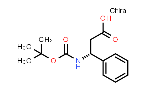 CAS No. 161024-80-2, (R)-3-((tert-Butoxycarbonyl)amino)-3-phenylpropanoic acid