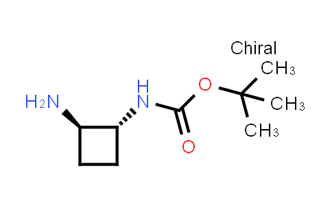 CAS No. 1610368-00-7, tert-Butyl N-[(1R,2R)-2-aminocyclobutyl]carbamate