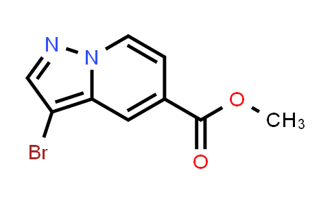 CAS No. 1610611-84-1, Methyl 3-bromopyrazolo[1,5-a]pyridine-5-carboxylate