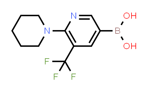 CAS No. 1610733-89-5, (6-(Piperidin-1-yl)-5-(trifluoromethyl)pyridin-3-yl)boronic acid