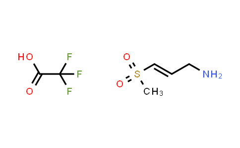 CAS No. 1610799-82-0, (E)-3-(Methylsulfonyl)prop-2-en-1-amine 2,2,2-trifluoroacetate