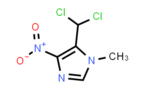 CAS No. 161091-88-9, 5-(Dichloromethyl)-1-methyl-4-nitro-1H-imidazole