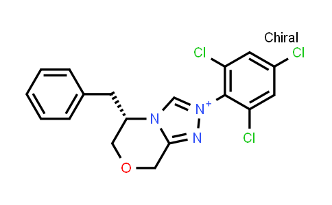 CAS No. 1612251-12-3, (S)-5-Benzyl-2-(2,4,6-trichlorophenyl)-6,8-dihydro-5H-[1,2,4]triazolo[3,4-c][1,4]oxazin-2-ium