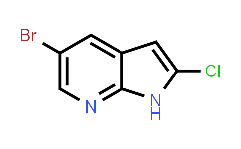 CAS No. 1612287-20-3, 5-Bromo-2-chloro-1H-pyrrolo[2,3-b]pyridine