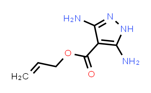 CAS No. 1613191-73-3, Allyl 3,5-diamino-1H-pyrazole-4-carboxylate