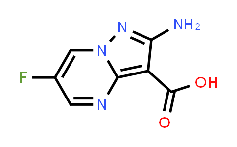 DY528678 | 1613191-77-7 | 2-Amino-6-fluoropyrazolo[1,5-a]pyrimidine-3-carboxylic acid
