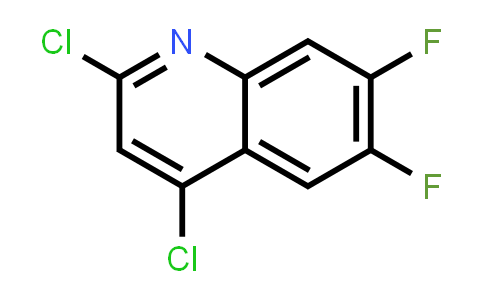 CAS No. 1613289-25-0, 2,4-dichloro-6,7-difluoroquinoline