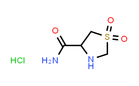 CAS No. 1613292-58-2, 1,1-Dioxo-1,3-thiazolidine-4-carboxamide hydrochloride