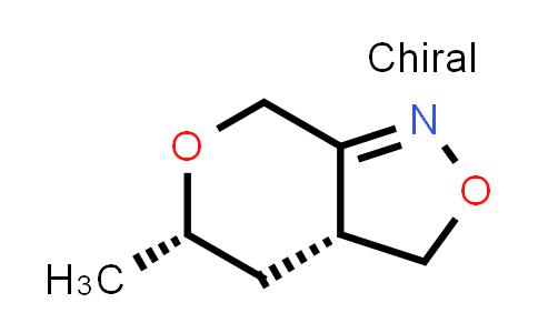 CAS No. 1613393-51-3, (3aR,5S)-5-Methyl-3a,4,5,7-tetrahydro-3H-pyrano[3,4-c]isoxazole
