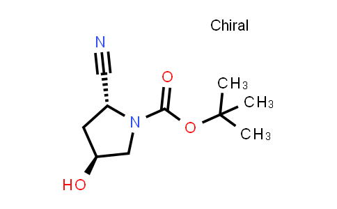 CAS No. 1613482-42-0, tert-Butyl (2R,4S)-2-cyano-4-hydroxypyrrolidine-1-carboxylate
