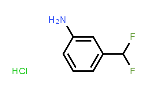 CAS No. 161363-34-4, 3-(Difluoromethyl)aniline hydrochloride