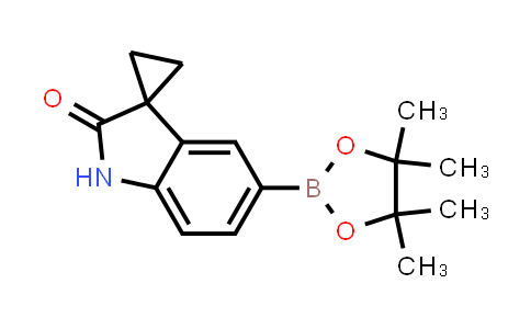 CAS No. 1613639-40-9, 5'-(Tetramethyl-1,3,2-dioxaborolan-2-yl)-1',2'-dihydrospiro[cyclopropane-1,3'-indole]-2'-one