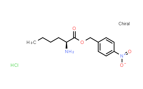 CAS No. 161372-38-9, L-Norleucine, (4-nitrophenyl)methyl ester, monohydrochloride