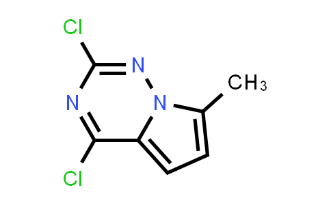 CAS No. 1613751-73-7, 2,4-Dichloro-7-methylpyrrolo[2,1-f][1,2,4]triazine