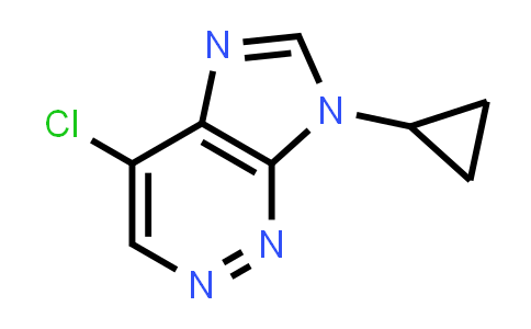 CAS No. 1614246-90-0, 4-Chloro-7-cyclopropyl-7H-imidazo[4,5-c]pyridazine