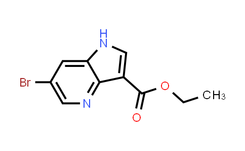 CAS No. 1615714-30-1, Ethyl 6-bromo-1H-pyrrolo[3,2-b]pyridine-3-carboxylate