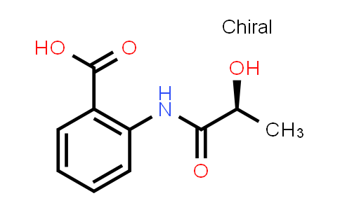 CAS No. 1616065-04-3, 2-[[(2S)-2-Hydroxy-1-oxopropyl]amino]benzoic acid