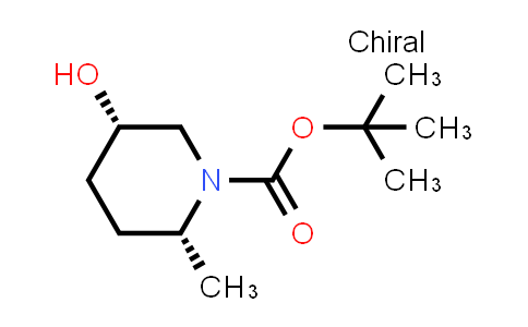 CAS No. 1616373-52-4, tert-Butyl (2R,5S)-5-hydroxy-2-methylpiperidine-1-carboxylate