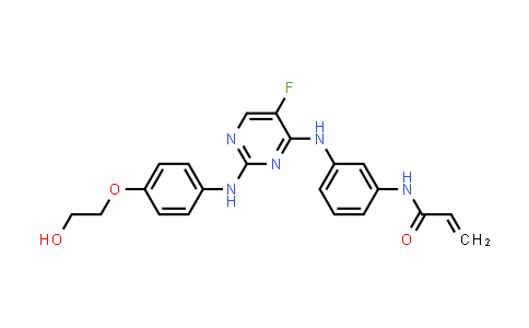 MC528754 | 1616380-26-7 | 2-Propenamide, N-[3-[[5-fluoro-2-[[4-(2-hydroxyethoxy)phenyl]amino]-4-pyrimidinyl]amino]phenyl]-