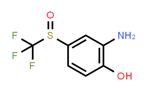 CAS No. 1616682-59-7, 2-Amino-4-((trifluoromethyl)sulfinyl)phenol