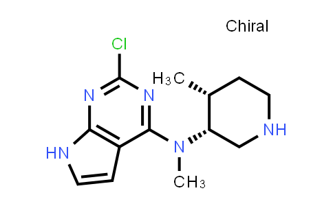 MC528772 | 1616760-97-4 | 2-Chloro-N-methyl-N-((3R,4R)-4-methylpiperidin-3-yl)-7H-pyrrolo[2,3-d]pyrimidin-4-amine
