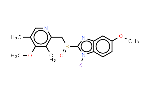 CAS No. 161796-84-5, Esomeprazole (potassium salt)