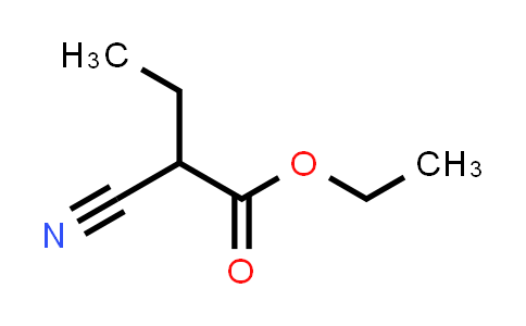 CAS No. 1619-58-5, Ethyl 2-cyanobutanoate