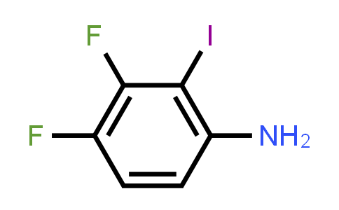 CAS No. 161958-41-4, 3,4-Difluoro-2-iodoaniline