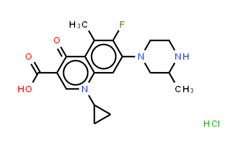 CAS No. 161967-81-3, Grepafloxacin hydrochloride