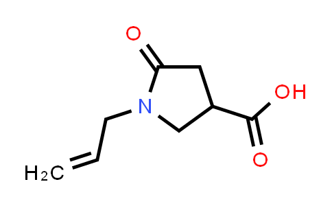 CAS No. 16199-99-8, 5-Oxo-1-(prop-2-en-1-yl)pyrrolidine-3-carboxylic acid
