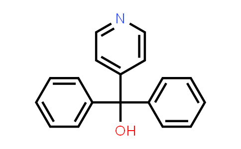 CAS No. 1620-30-0, Diphenyl(pyridin-4-yl)methanol