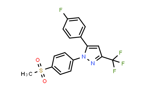 CAS No. 162054-19-5, 5-(4-Fluorophenyl)-1-(4-(methylsulfonyl)phenyl)-3-(trifluoromethyl)-1H-pyrazole
