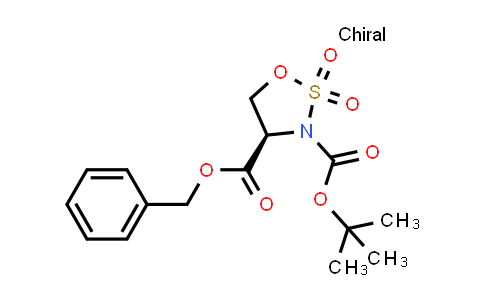CAS No. 1620620-29-2, 4-Benzyl 3-(tert-butyl) (R)-1,2,3-oxathiazolidine-3,4-dicarboxylate 2,2-dioxide