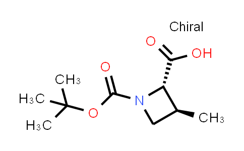 CAS No. 1620842-86-5, (2S,3S)-1-(tert-Butoxycarbonyl)-3-methylazetidine-2-carboxylic acid