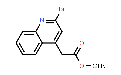 CAS No. 1620955-59-0, Methyl 2-(2-bromoquinolin-4-yl)acetate