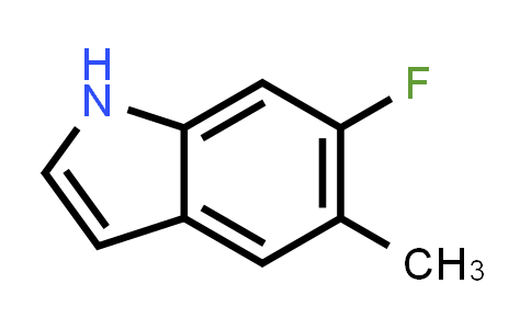 CAS No. 162100-95-0, 6-Fluoro-5-methyl-1H-indole
