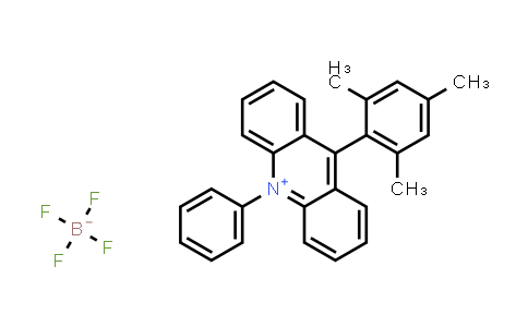 CAS No. 1621019-96-2, 9-mesityl-10-phenylacridin-10-ium tetrafluoroborate