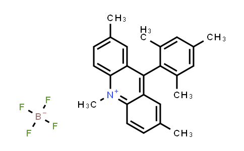 CAS No. 1621019-97-3, 9-Mesityl-2,7,10-trimethylacridin-10-ium tetrafluoroborate