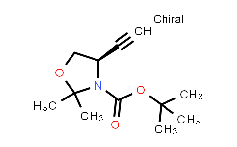 CAS No. 162107-48-4, (R)-tert-Butyl 4-ethynyl-2,2-dimethyloxazolidine-3-carboxylate