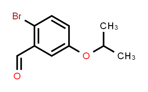 CAS No. 162147-12-8, 2-Bromo-5-(1-methylethoxy)benzaldehyde