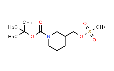 CAS No. 162166-99-6, 1-Boc-3-Methanesulfonyloxymethyl-piperidine