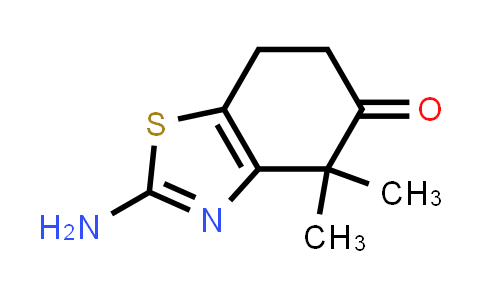 CAS No. 1621686-10-9, 2-Amino-4,4-dimethyl-4,5,6,7-tetrahydro-1,3-benzothiazol-5-one
