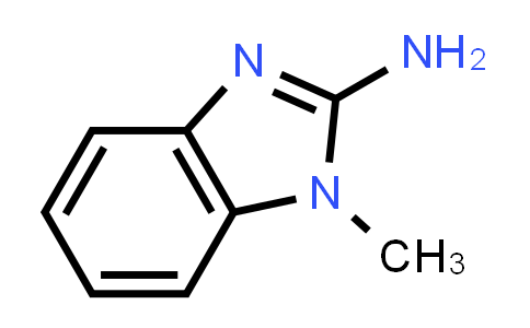 CAS No. 1622-57-7, 1-Methyl-1H-benzo[d]imidazol-2-amine