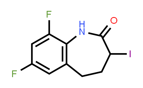 CAS No. 1622853-48-8, 7,9-Difluoro-3-iodo-1,3,4,5-tetrahydro-2H-benzo[b]azepin-2-one