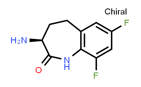CAS No. 1622853-62-6, (S)-3-Amino-7,9-difluoro-1,3,4,5-tetrahydro-2H-benzo[b]azepin-2-one