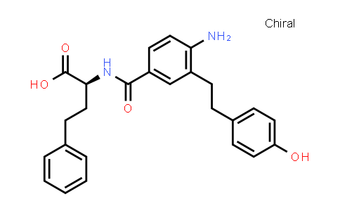 CAS No. 1622863-92-6, (S)-2-(4-Amino-3-(4-hydroxyphenethyl)benzamido)-4-phenylbutanoic acid